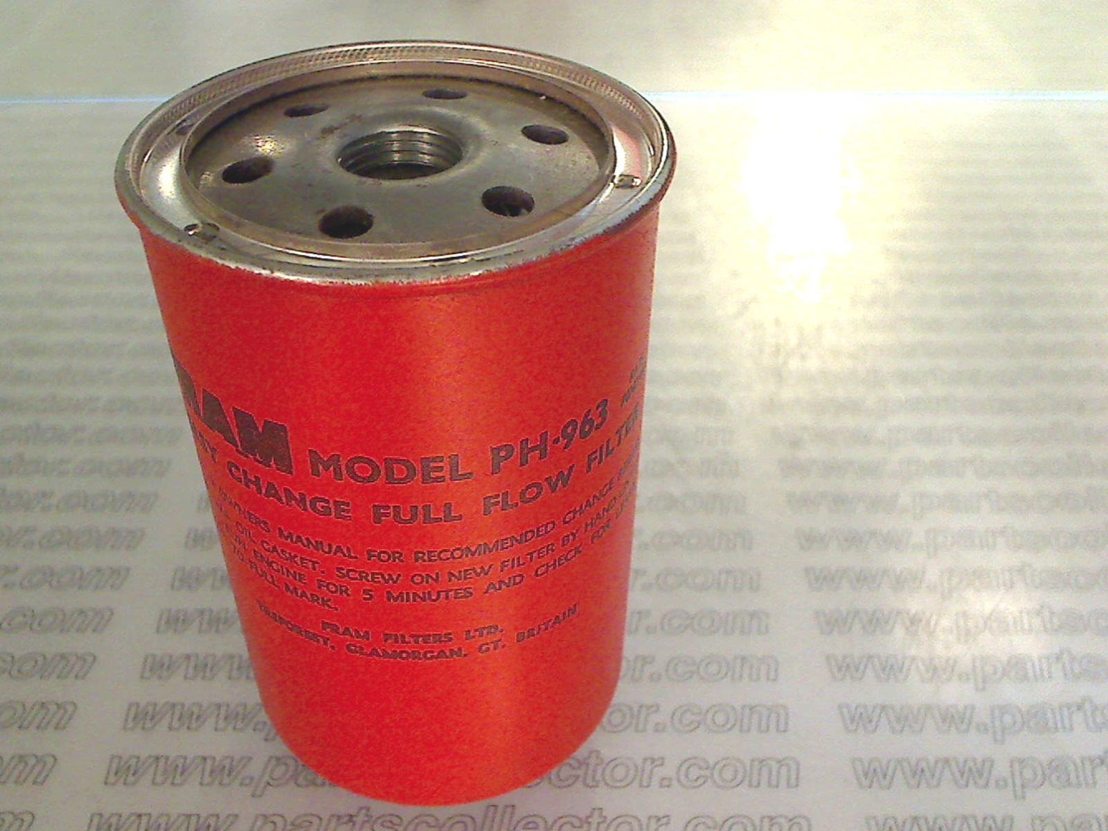 FRAM PH-963 Engine code 9677 compatible with: OTHERS OTHERS, UNIVERSALE UNIVERSALE